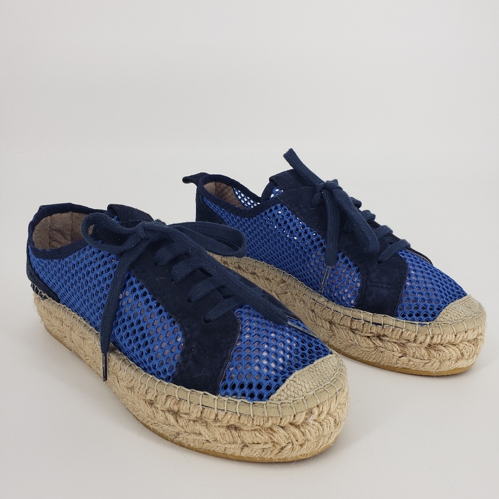 Salvador Bachiller Platform Mesh Espadrille